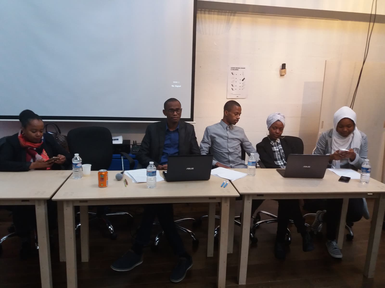 Lancement de l'association Agir Pour l'Éducation en 2017 à La Ruche (Paris) — l'équipe fondatrice